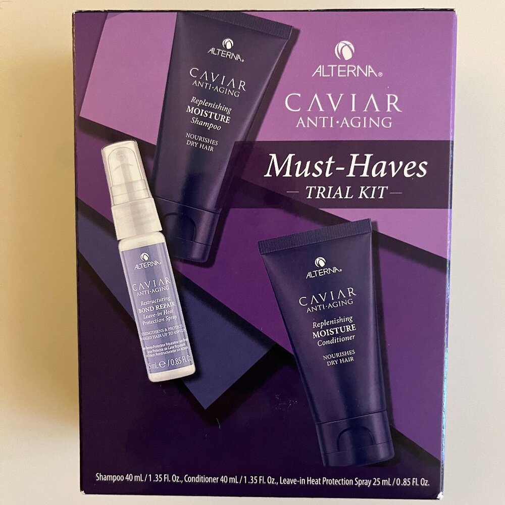 Alterna Caviar Anti-Aging Must-Haves 3-Pc. Trial Kit NIB